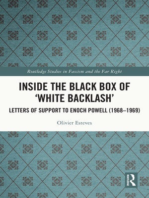 cover image of Inside the Black Box of 'White Backlash'